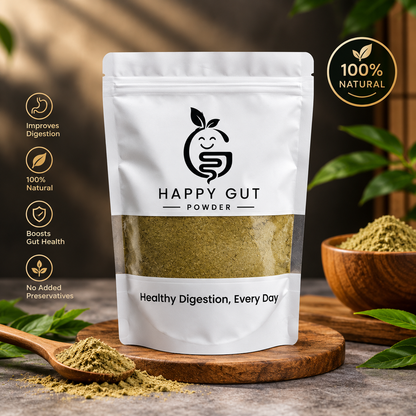 Happy Gut Powder – Herbal Powder for Constipation And Digestive Support